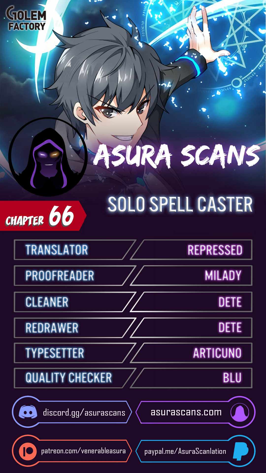 Solo Spell Caster Chapter 66 1